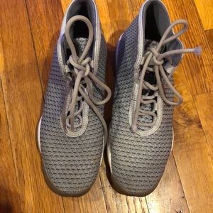 Future grey Jordan sneakers